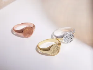 Finger Print Rings