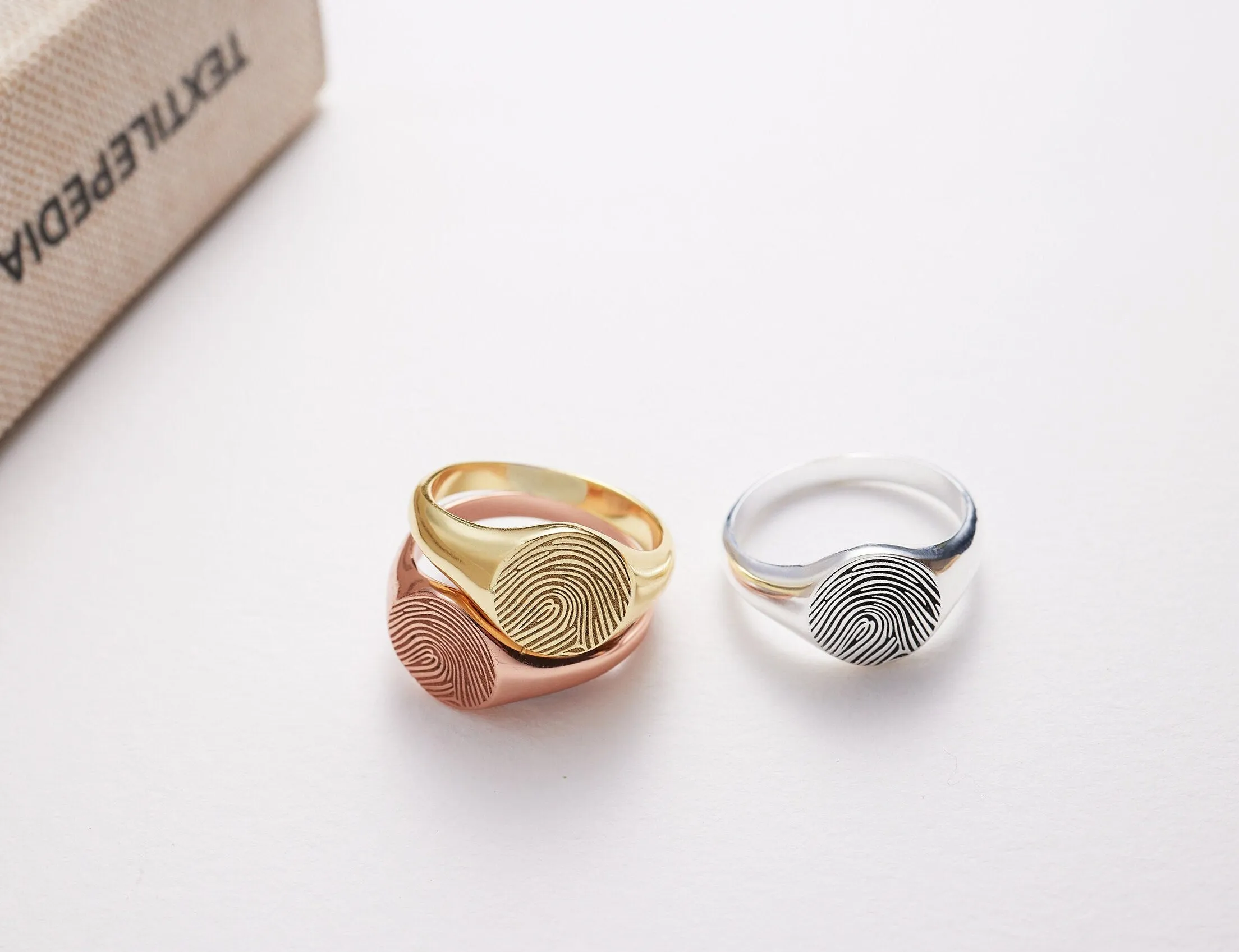 Finger Print Rings