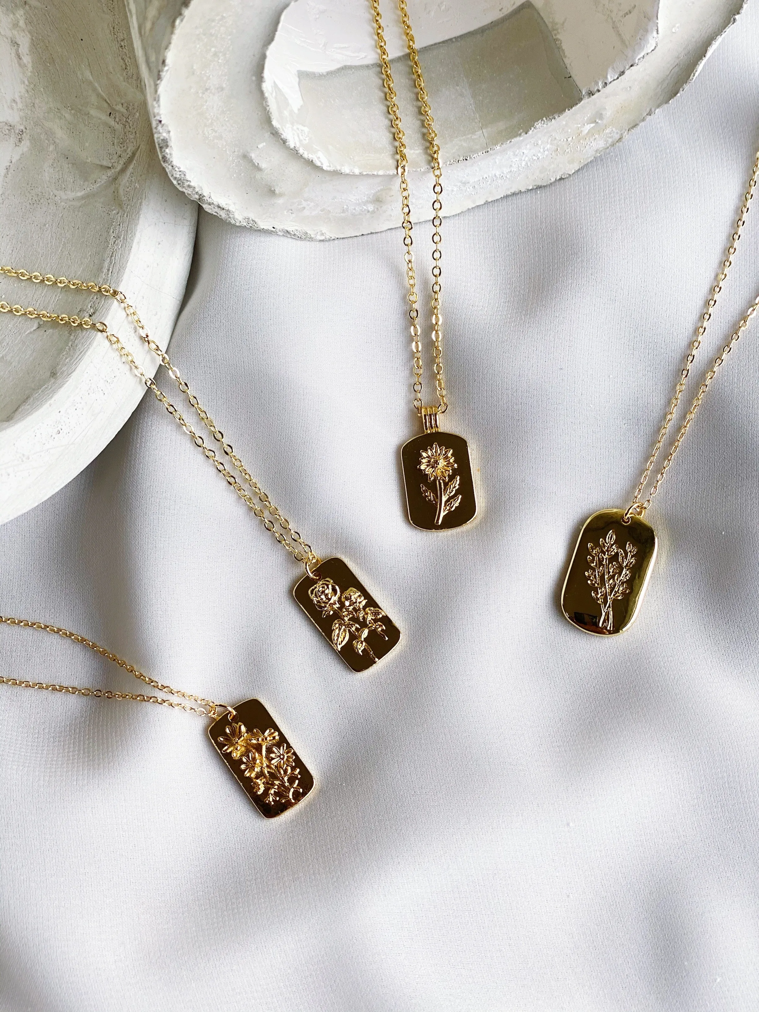 Floral Necklaces