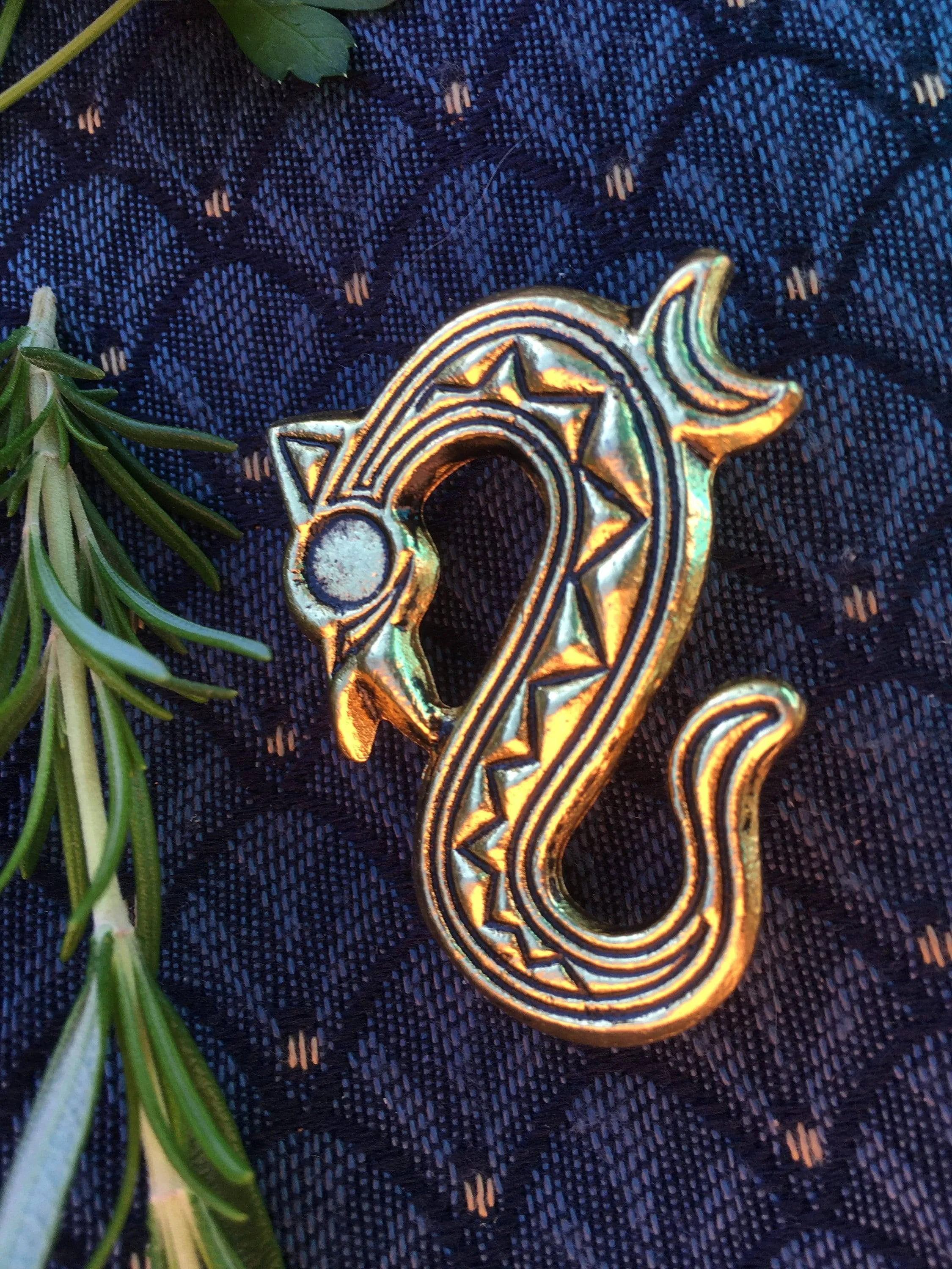 Frankish (French) Hippocampus Mount/Brooch