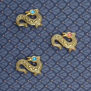 Frankish (French) Hippocampus Mount/Brooch