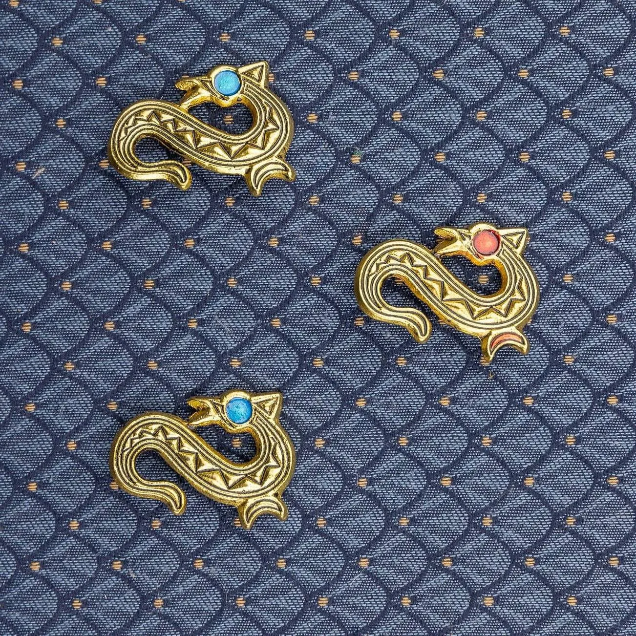 Frankish (French) Hippocampus Mount/Brooch