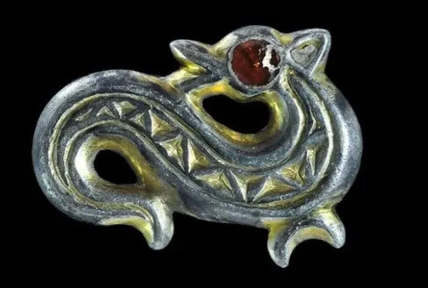 Frankish (French) Hippocampus Mount/Brooch
