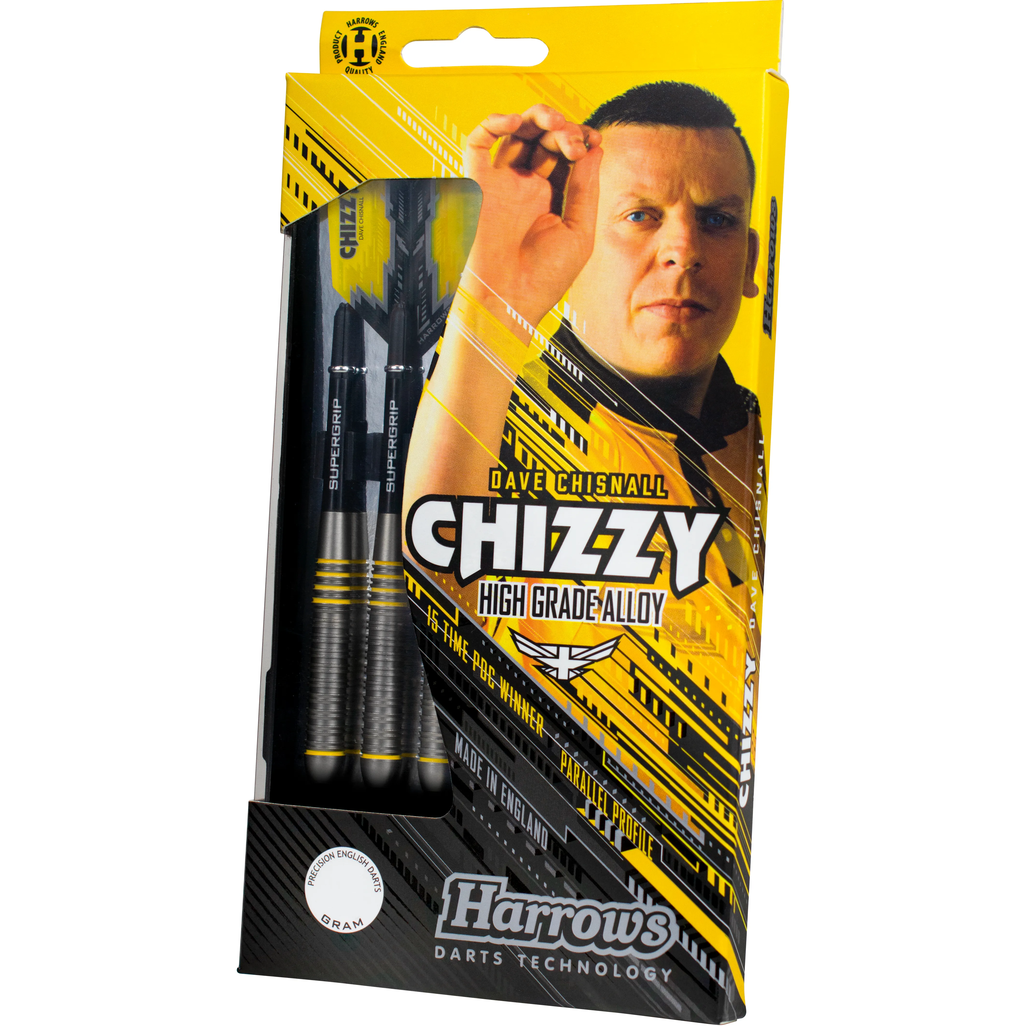 G2114024   ~ HARROWS CHIZZY BRASS DARTS