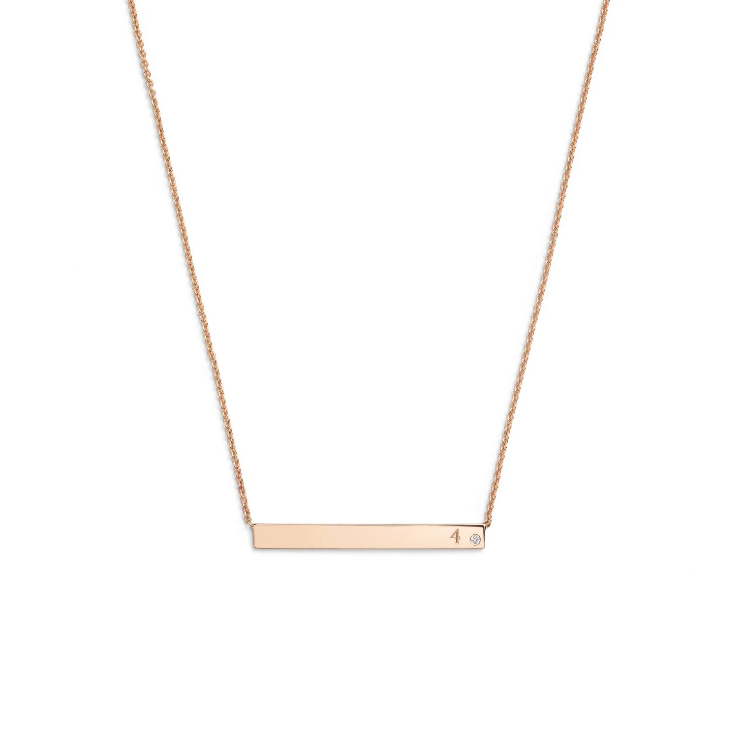Gaia Horizontal Bar Necklace