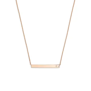 Gaia Horizontal Bar Necklace