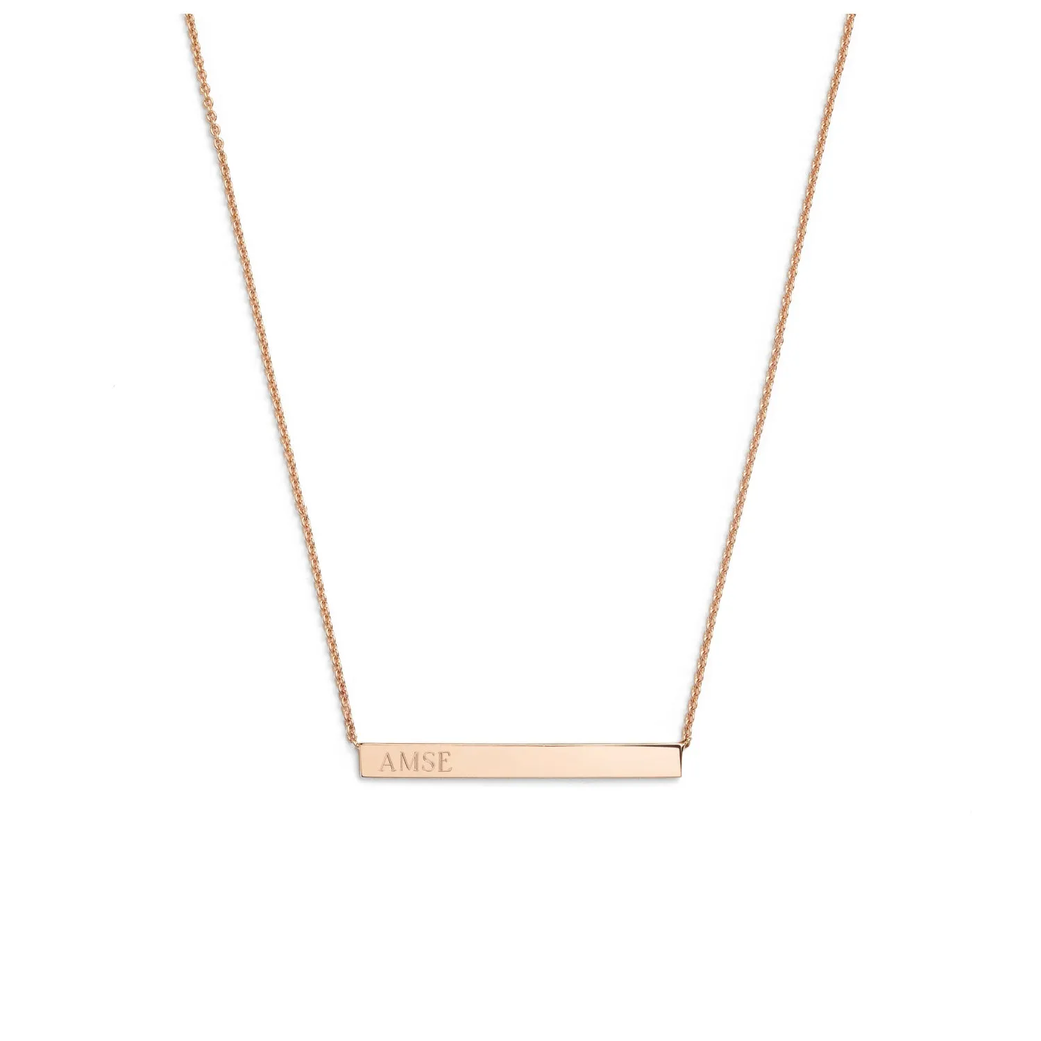 Gaia Horizontal Bar Necklace