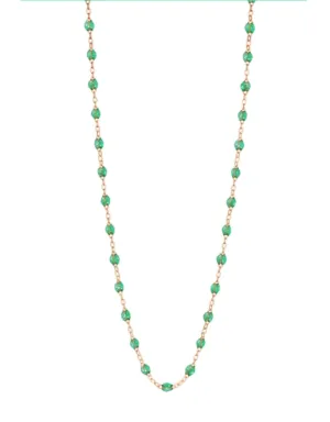 gigi classic necklace- MINT- 18 inch- 18k yellow gold