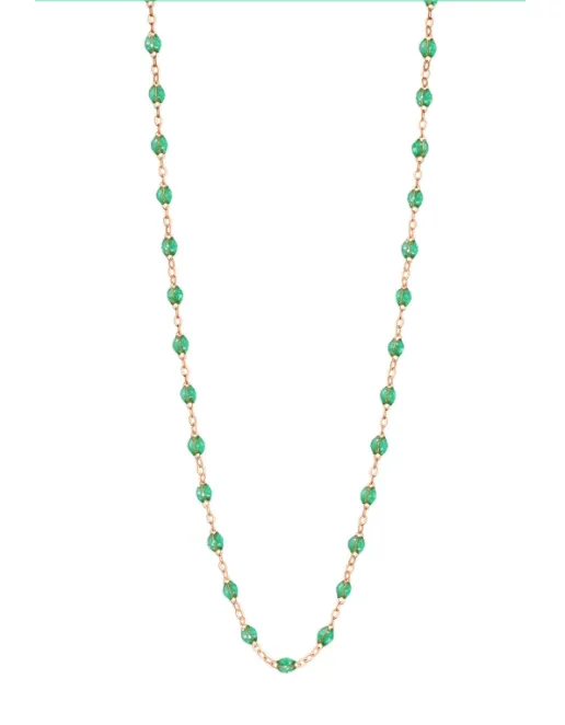 gigi classic necklace- MINT- 18 inch- 18k yellow gold