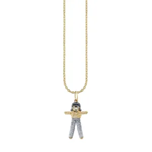 Gold & Diamond Ana Doll Charm