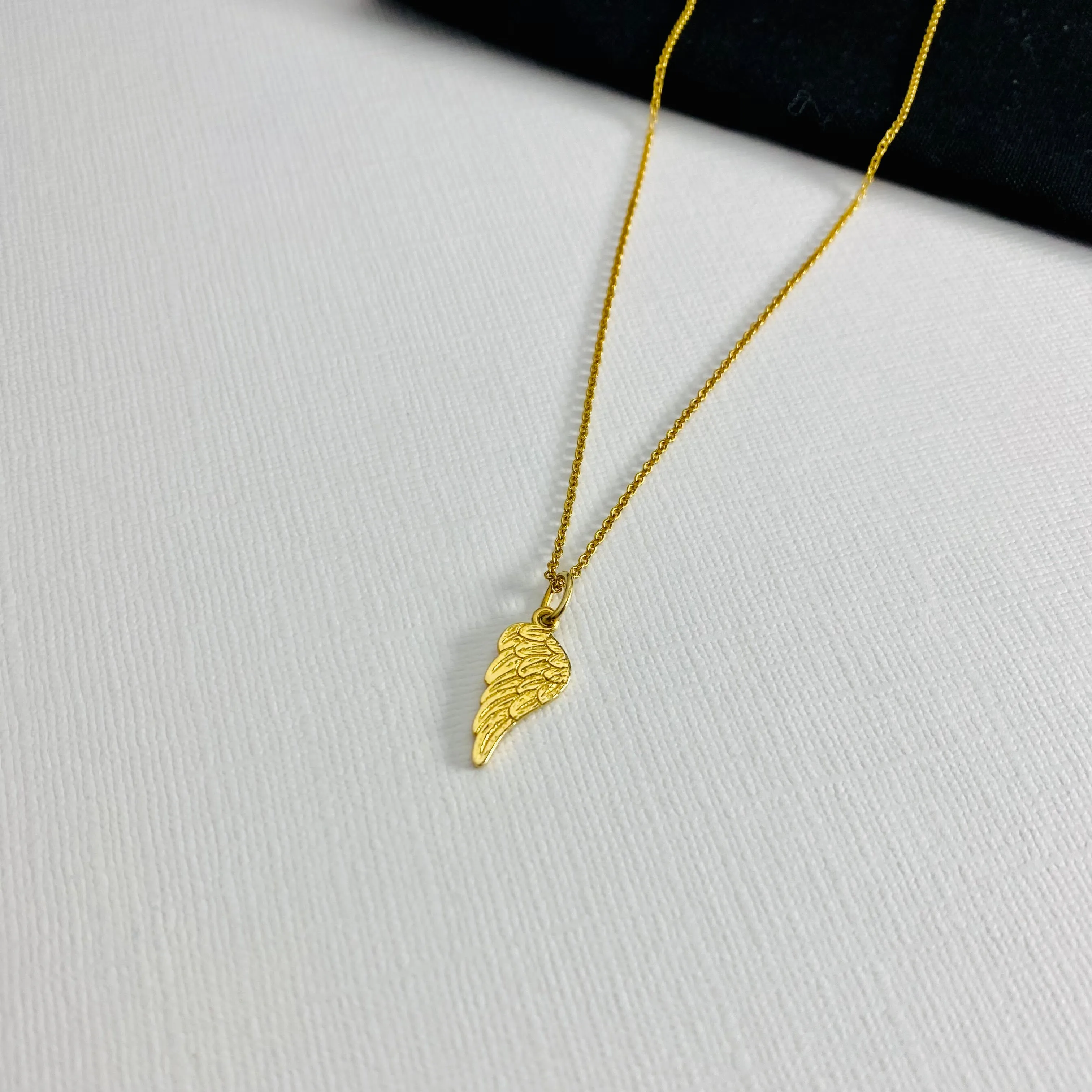 Gold Angel Wing Necklace