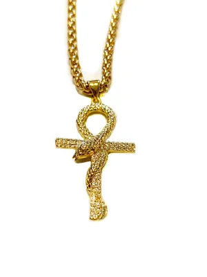 Gold Ankh Pendant