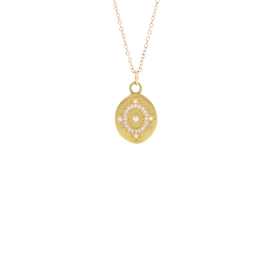 Gold Daydream Diamond Pendant