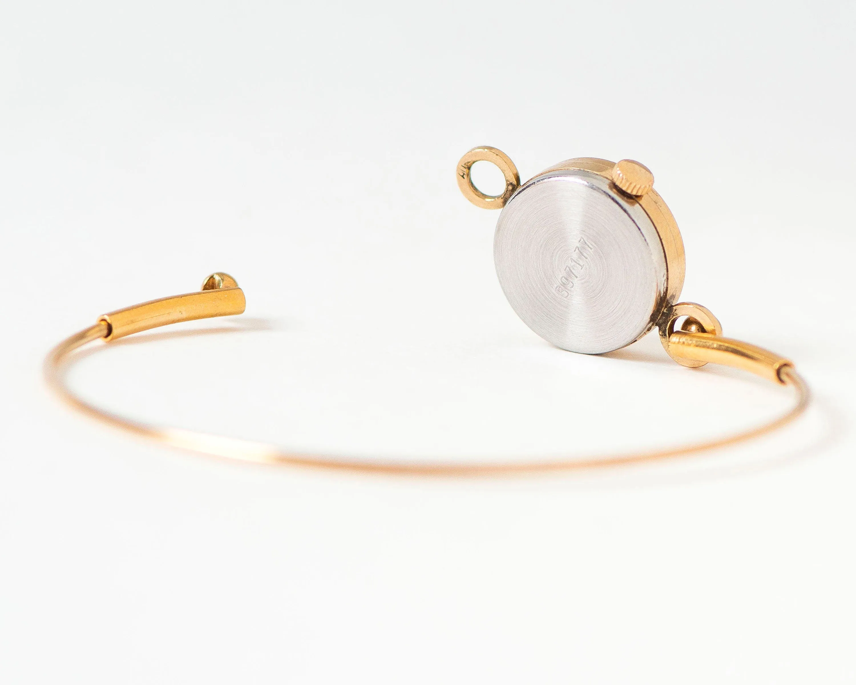 Gold plated women cocktail watch classic, chic women watch bracelet delicate Seagull lady watch Arabic numerals dial evening watch jewelry
