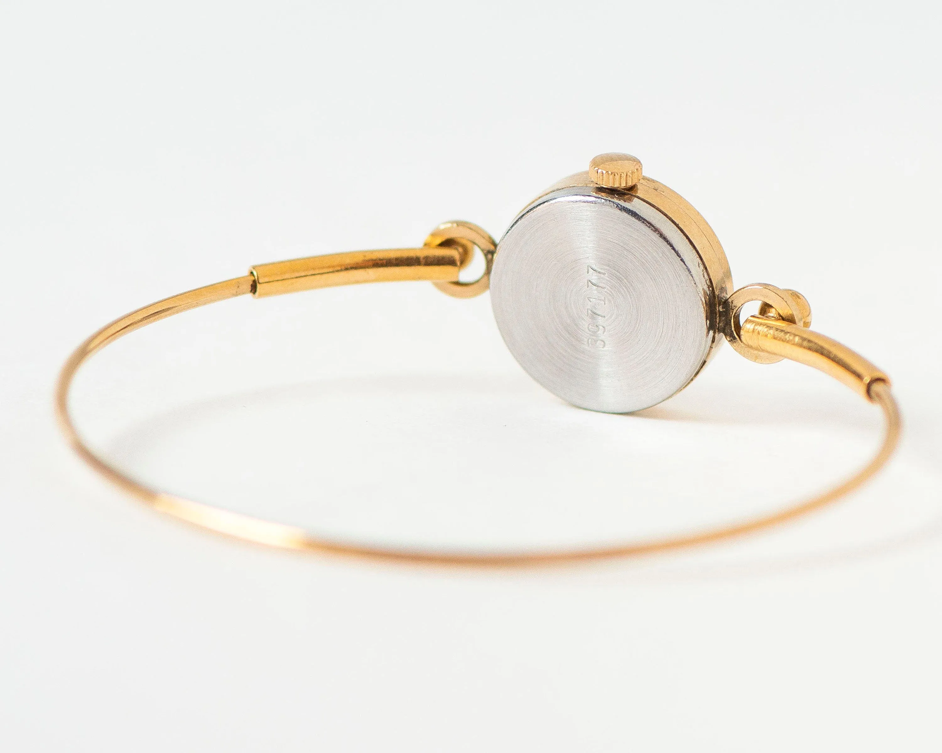 Gold plated women cocktail watch classic, chic women watch bracelet delicate Seagull lady watch Arabic numerals dial evening watch jewelry