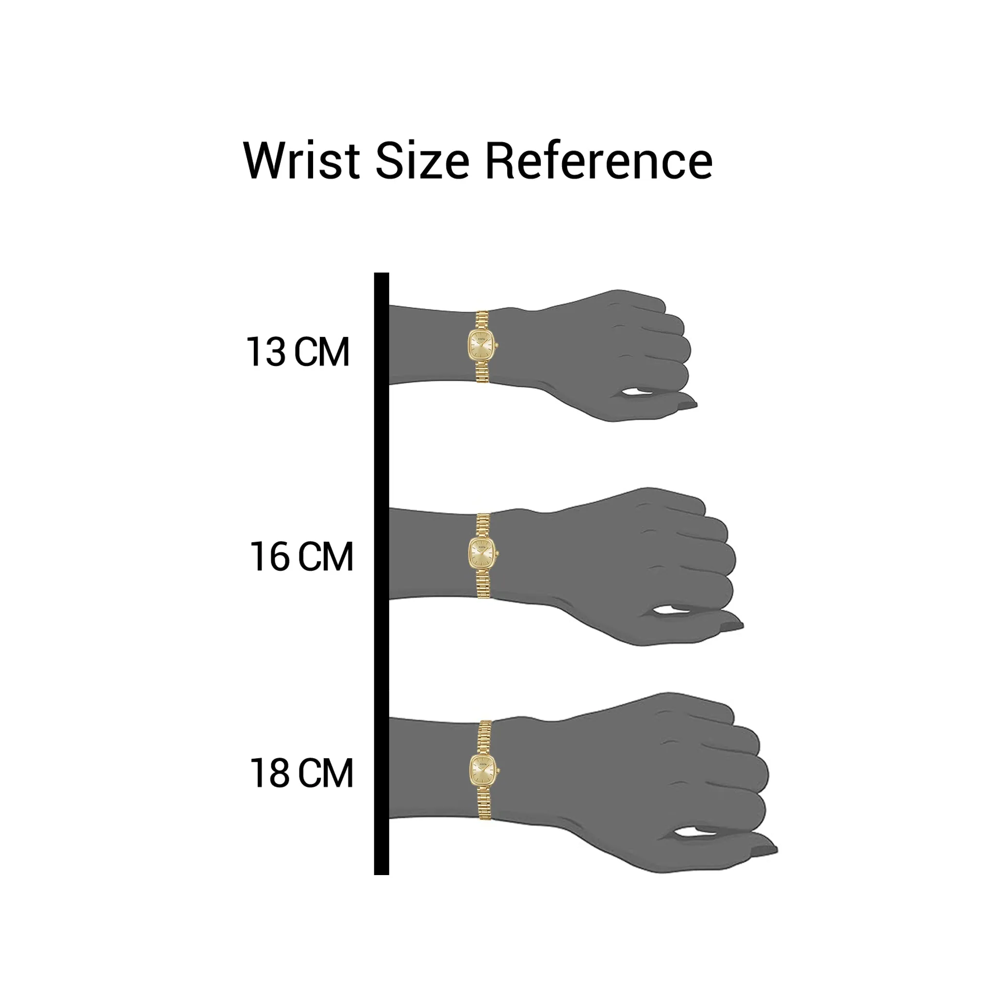 Gold Watches with Zircon Dial