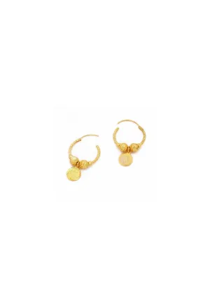 Good Fortune Earrings in Gold