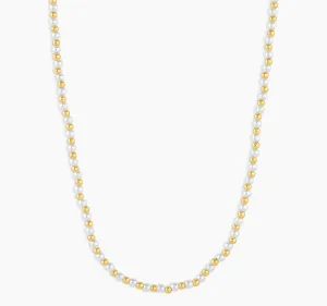 Gorjana Poppy Pearl Necklace
