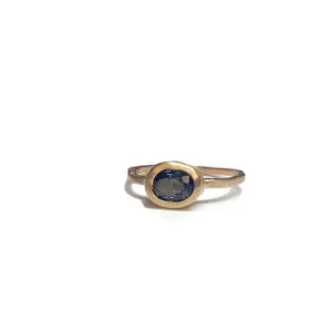 Gray & Gold Spinel Ring