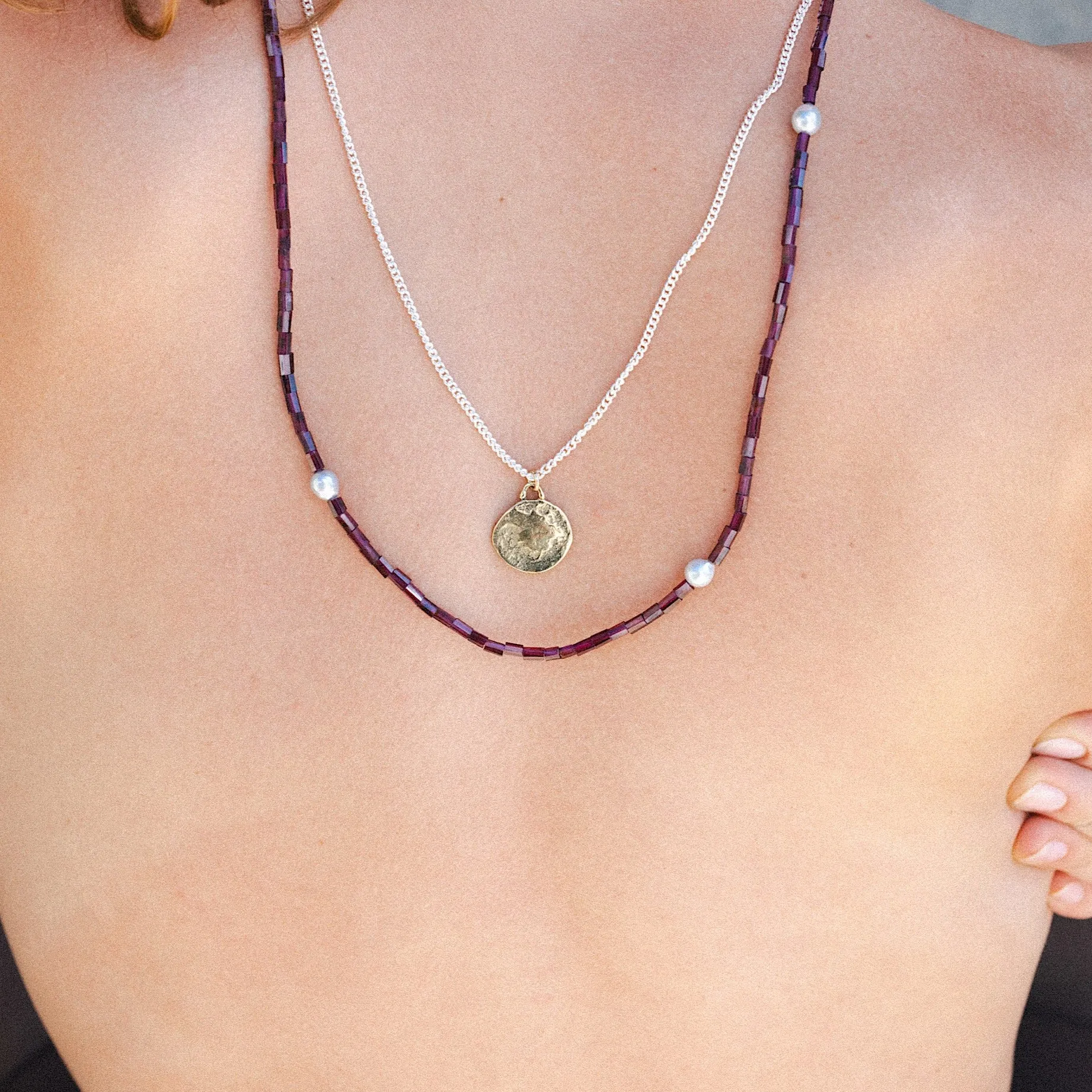 Grecian Coin Pendant