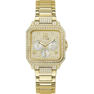 Guess Gold Stainless Steel Watch
