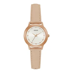 Guess Women's Watch Rose Gold Tone Case Quartz