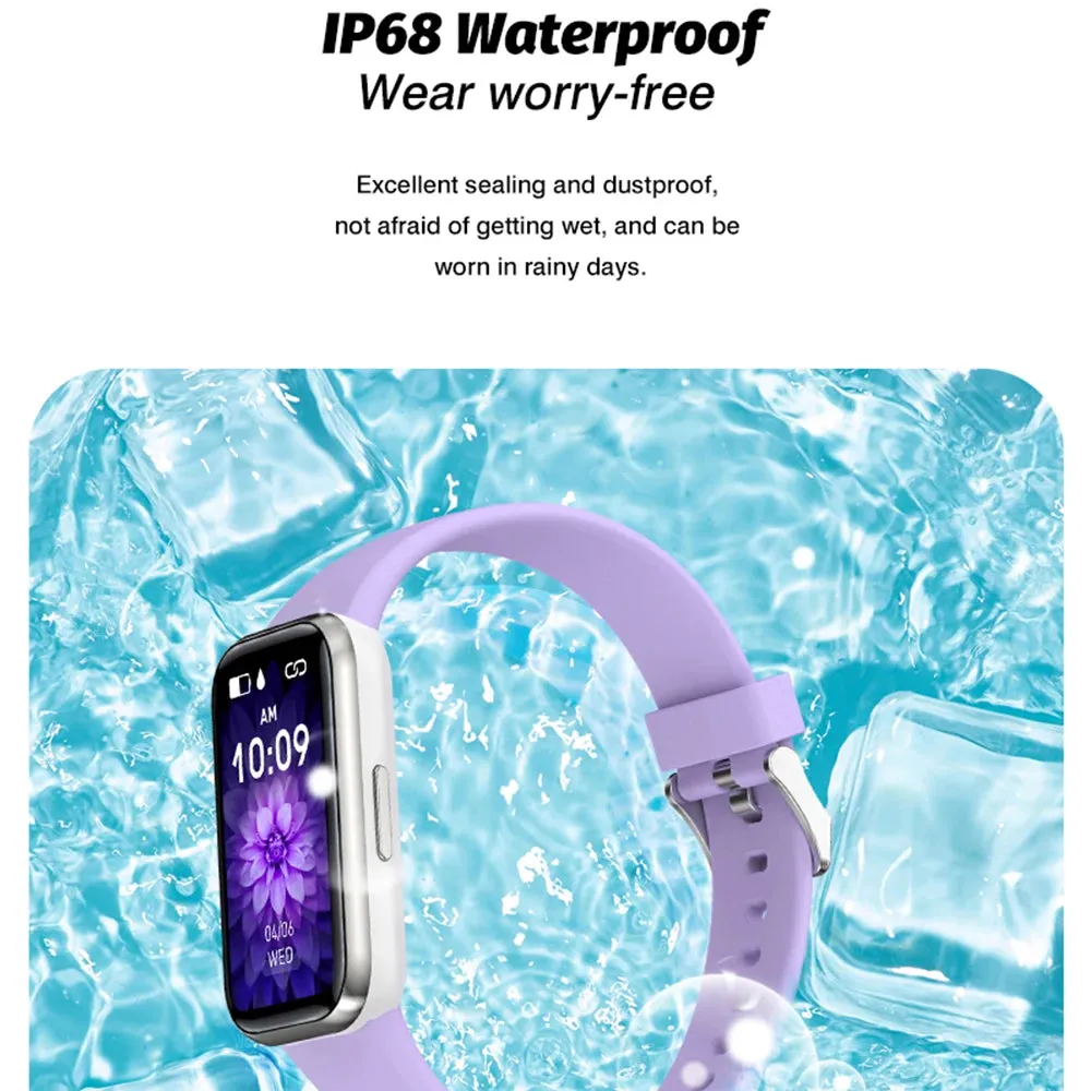 H98 1.47" LCD Smart Fitness Metal Band