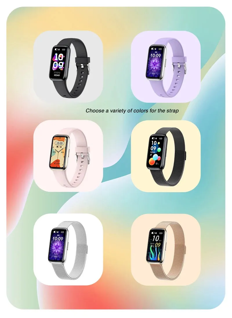 H98 1.47" LCD Smart Fitness Metal Band