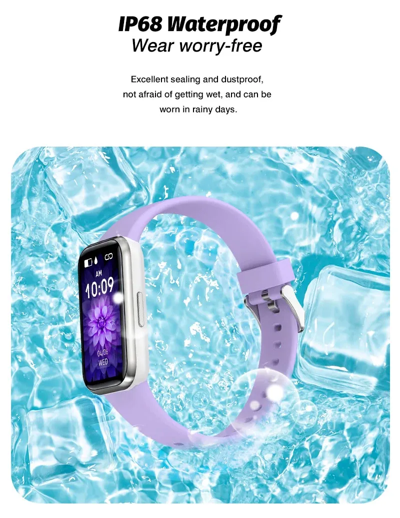 H98 1.47" LCD Smart Fitness Metal Band