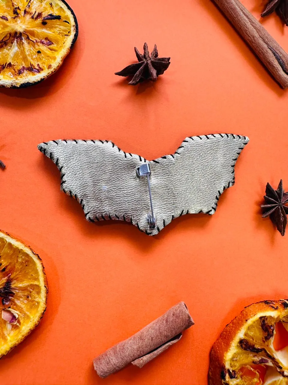Halloween Bat Brooch