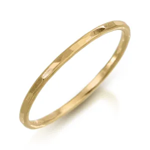 Hammered Stacking Rings