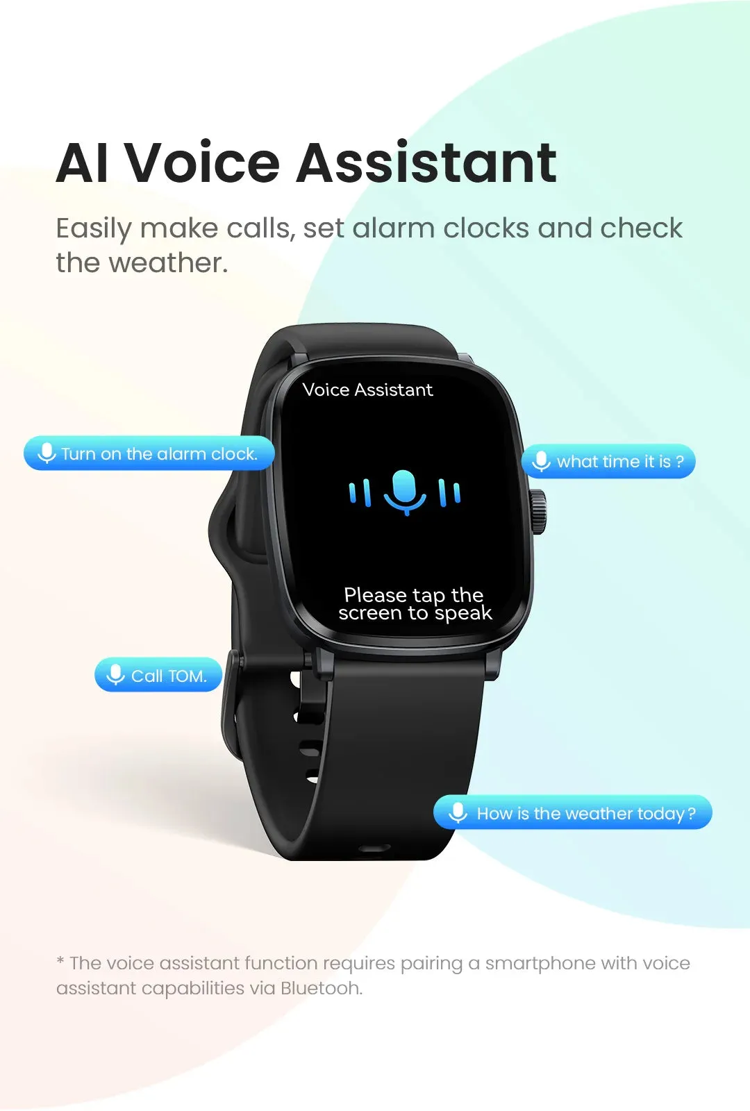 HAYLOU RS5 2.01" Ultra HD AMOLED Smart Watch