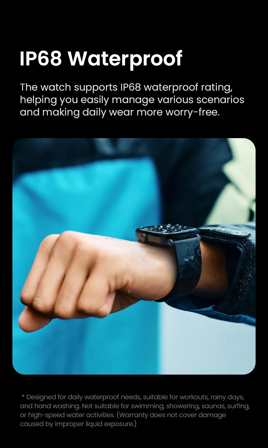 HAYLOU RS5 2.01" Ultra HD AMOLED Smart Watch