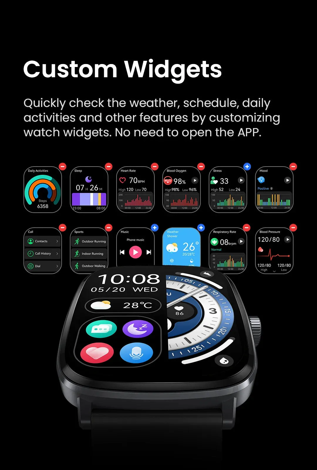 HAYLOU RS5 2.01" Ultra HD AMOLED Smart Watch