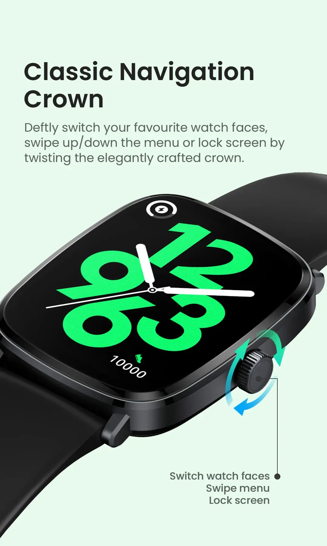 HAYLOU RS5 2.01" Ultra HD AMOLED Smart Watch