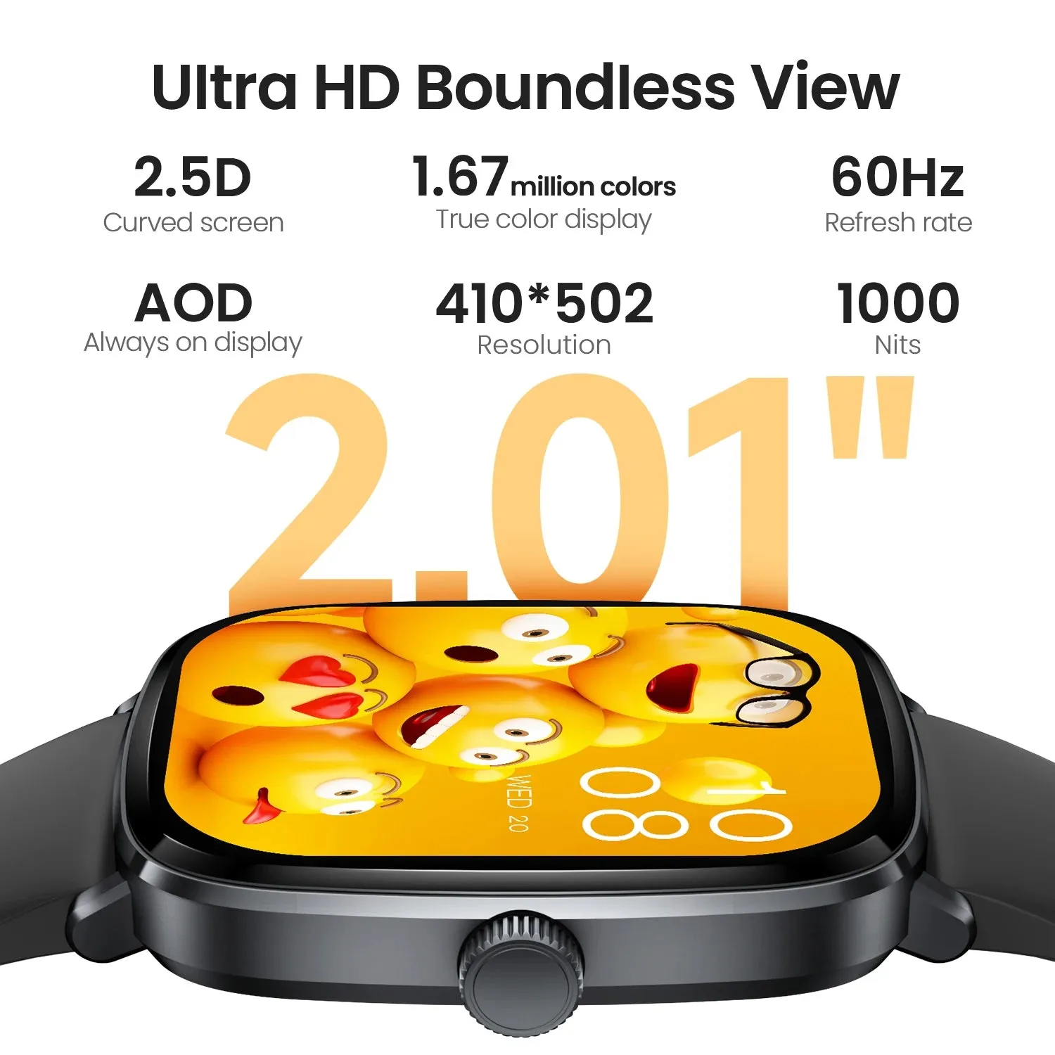 HAYLOU RS5 2.01" Ultra HD AMOLED Smart Watch