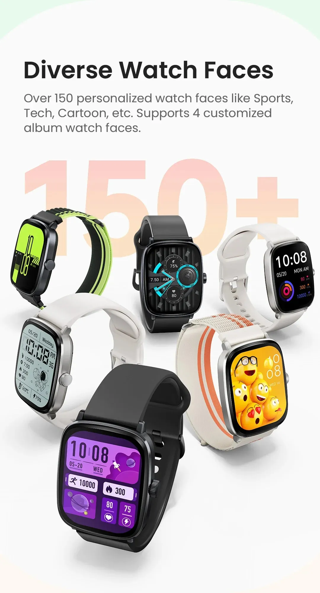 HAYLOU RS5 2.01" Ultra HD AMOLED Smart Watch