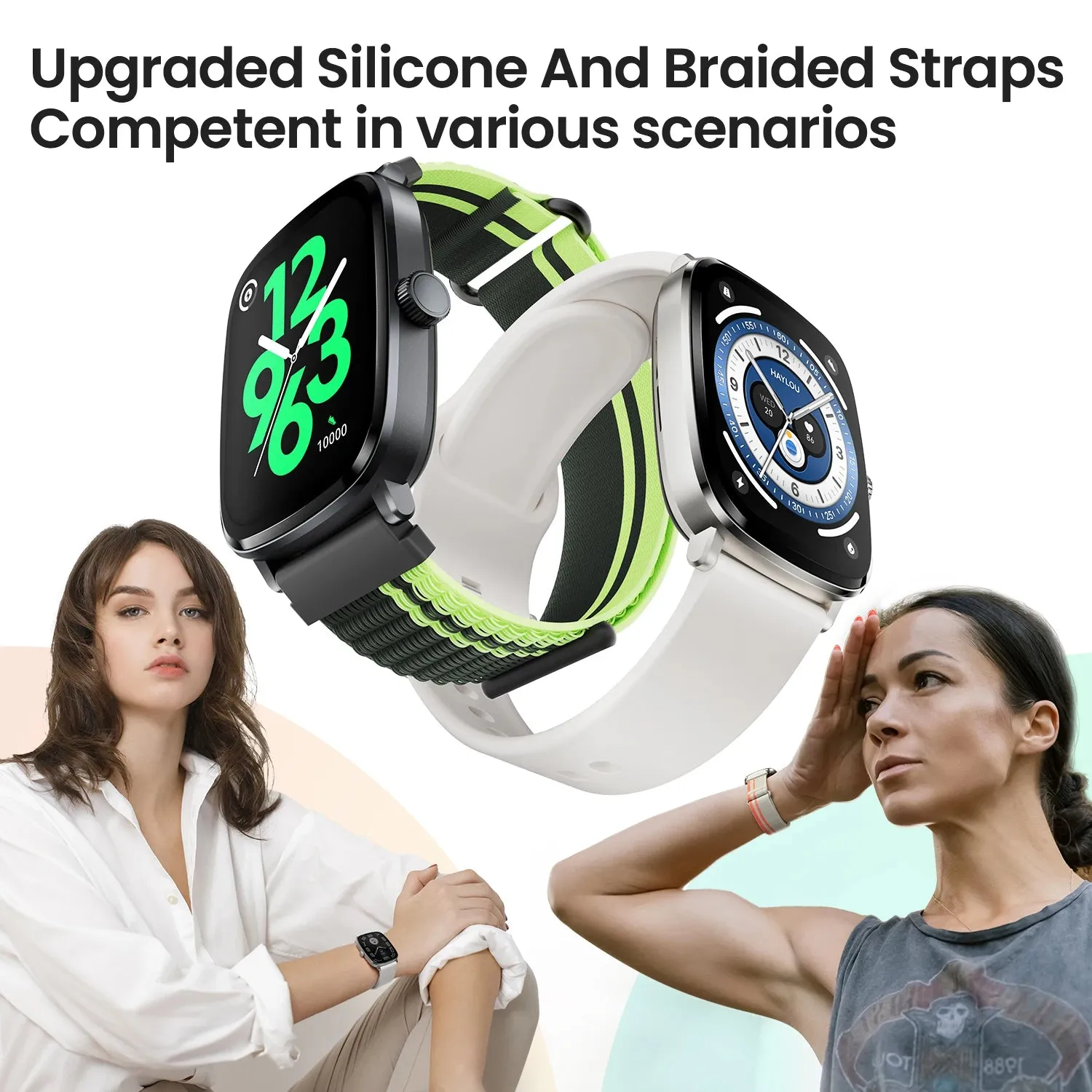 HAYLOU RS5 2.01" Ultra HD AMOLED Smart Watch