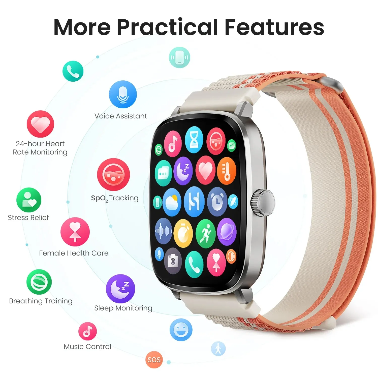 HAYLOU RS5 2.01" Ultra HD AMOLED Smart Watch