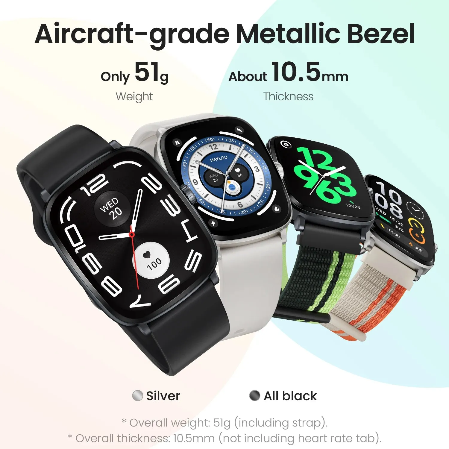 HAYLOU RS5 2.01" Ultra HD AMOLED Smart Watch