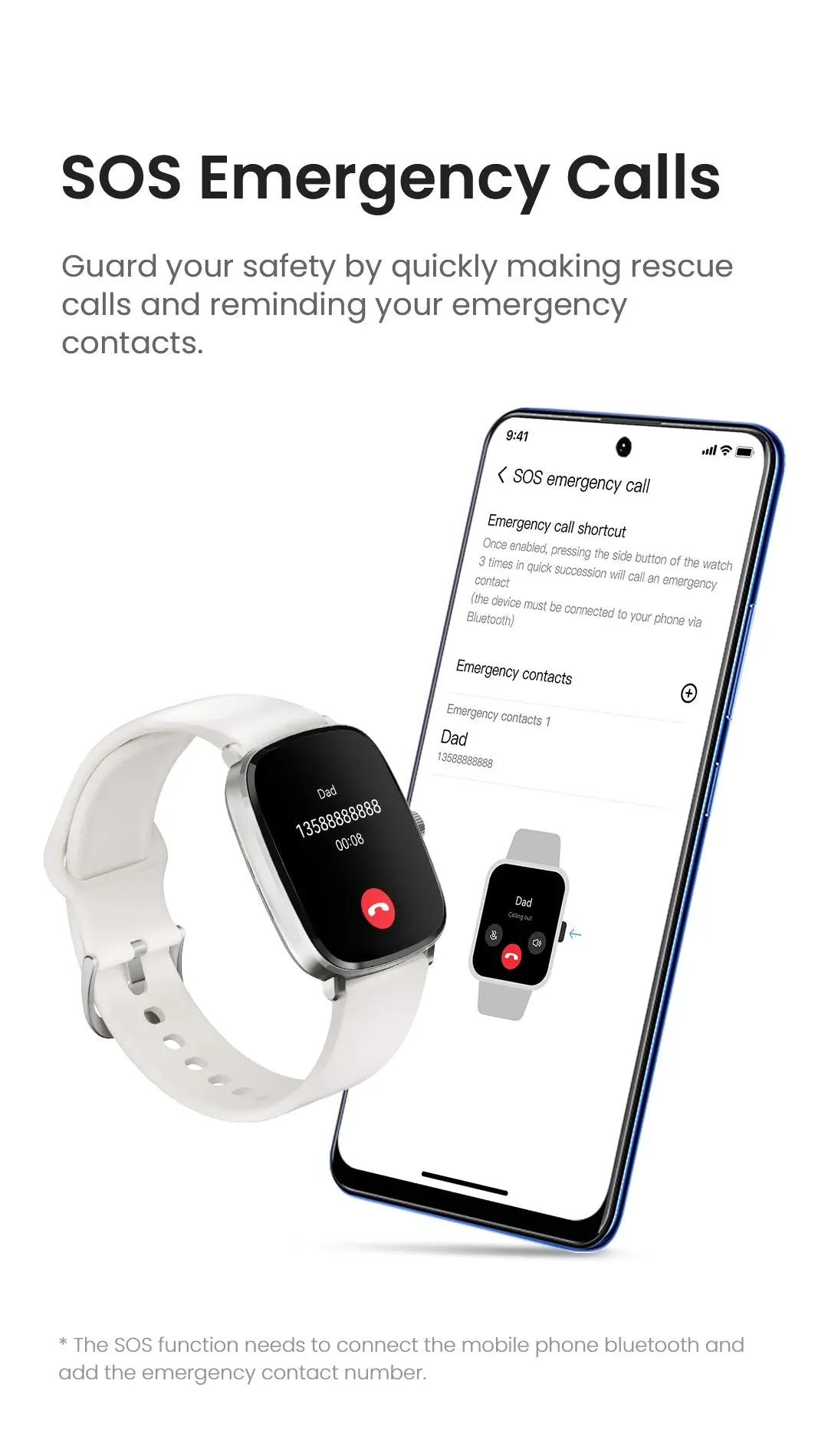 HAYLOU RS5 2.01" Ultra HD AMOLED Smart Watch