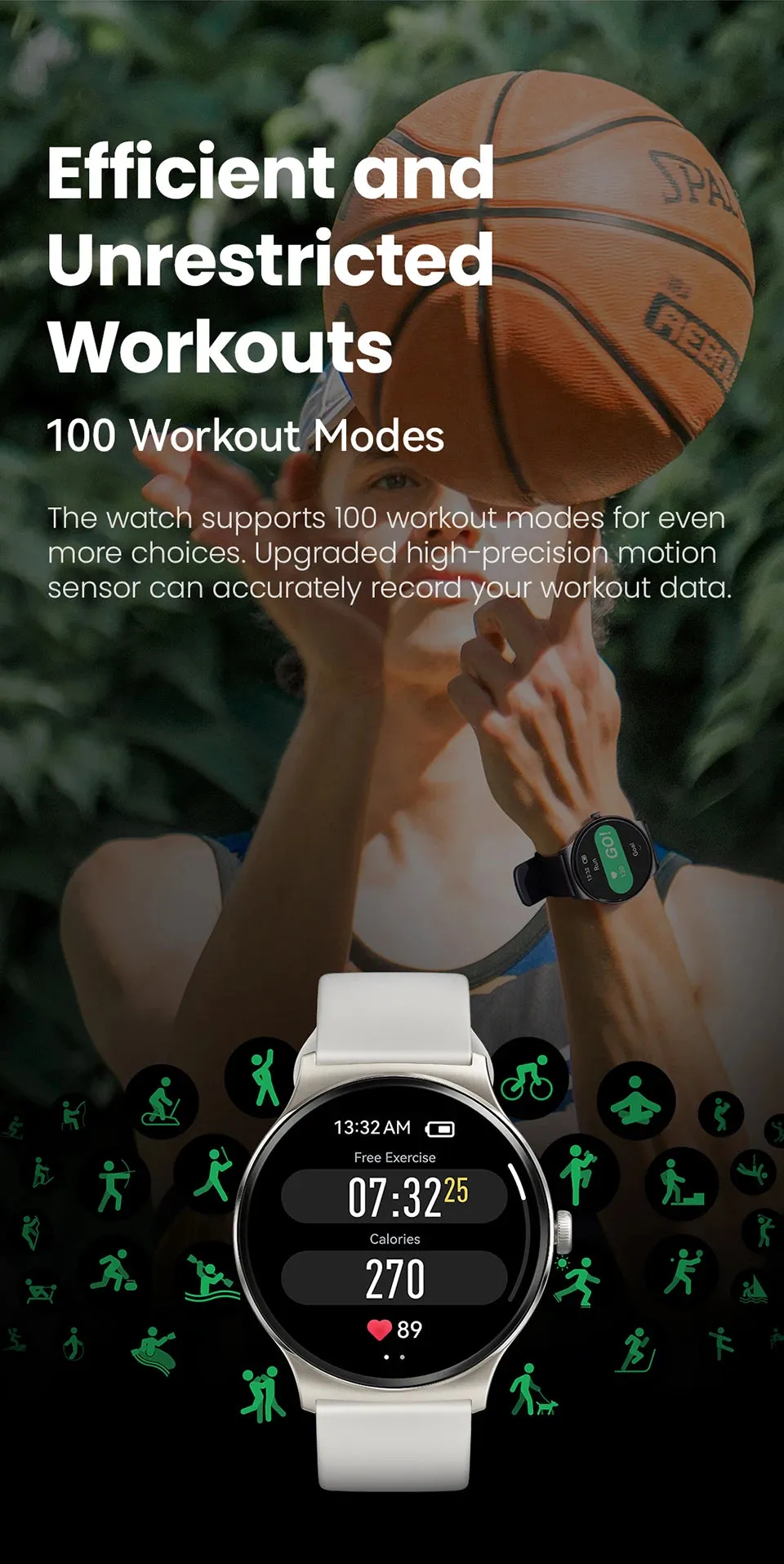 HAYLOU Solar Lite 1.38" Colour Display Smart Watch