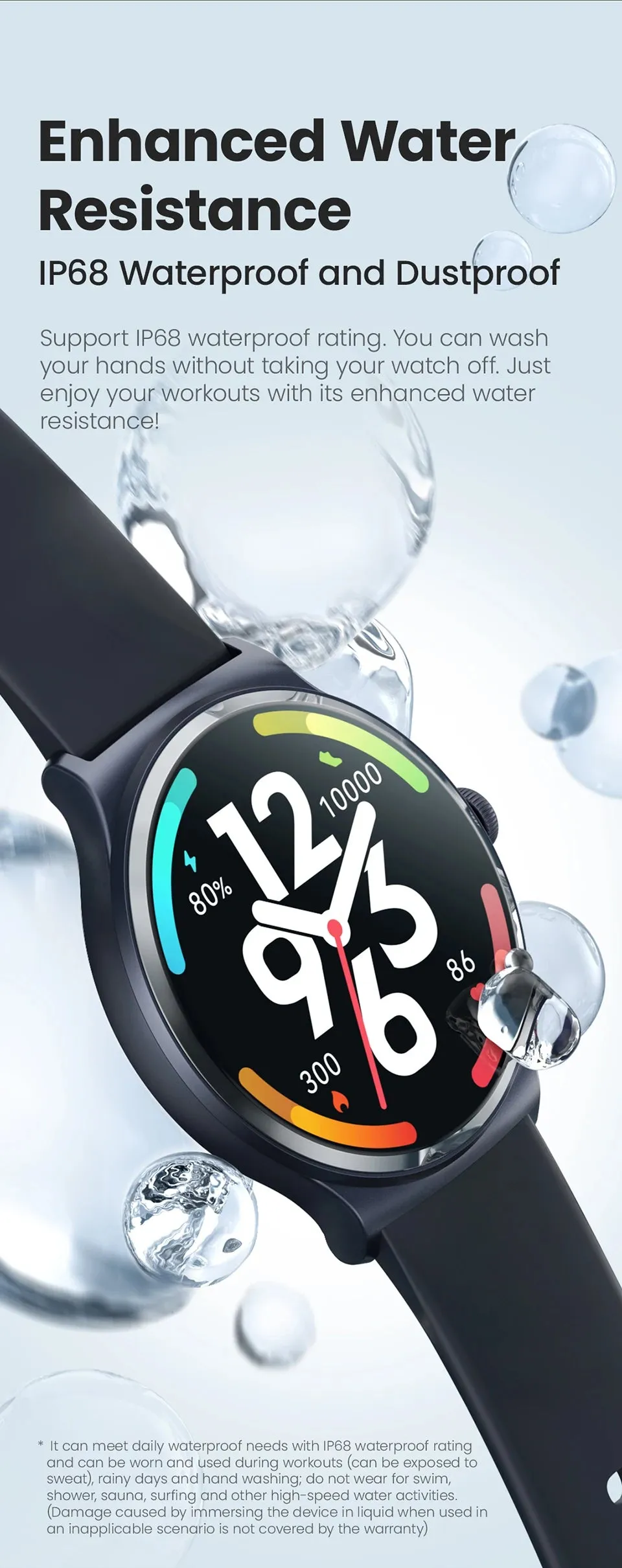 HAYLOU Solar Lite 1.38" Colour Display Smart Watch