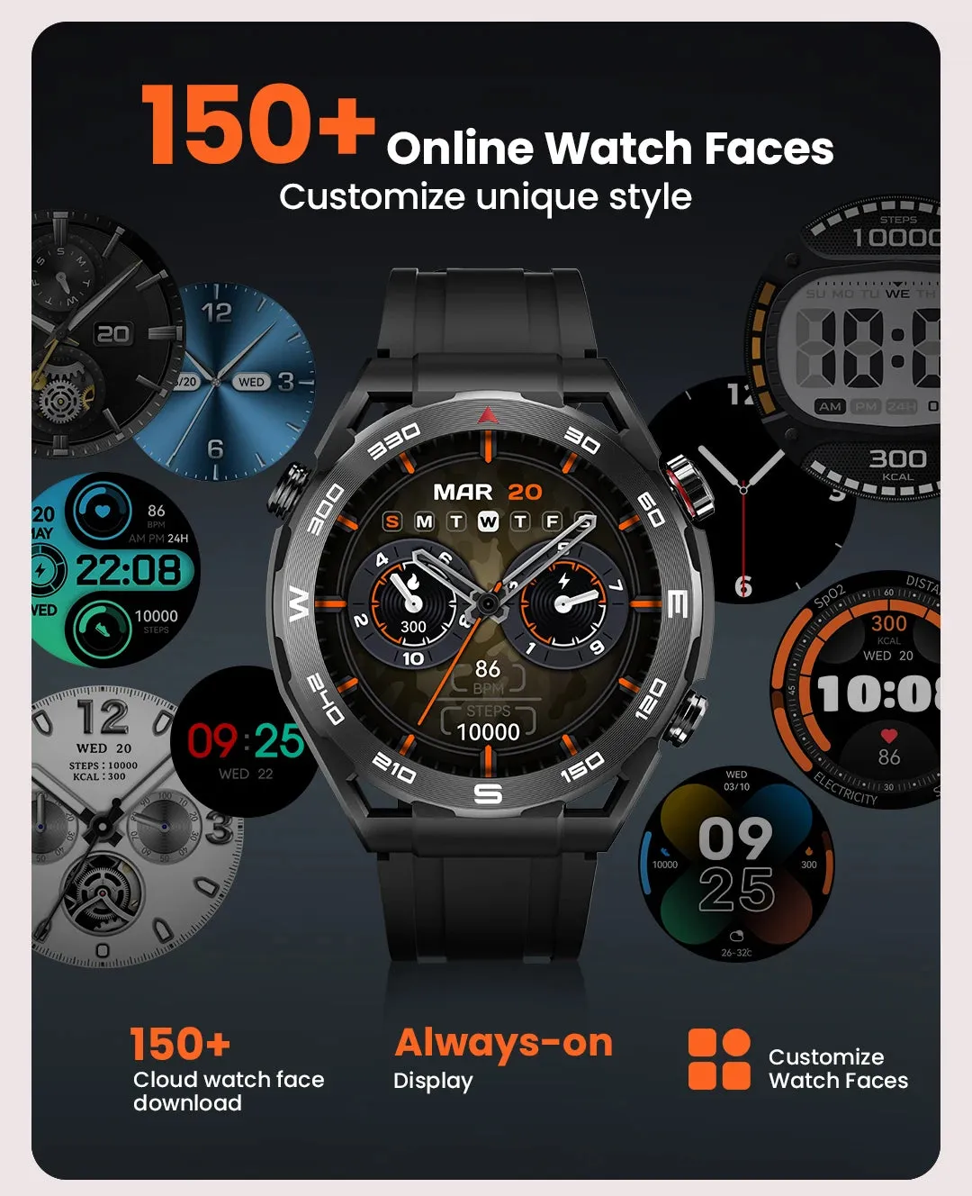 HAYLOU Watch R8 1.43" AMOLED Smart Watch