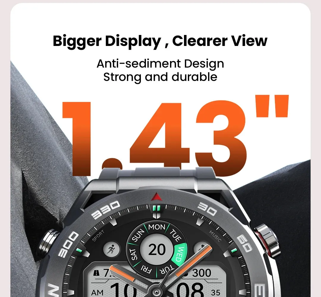 HAYLOU Watch R8 1.43" AMOLED Smart Watch