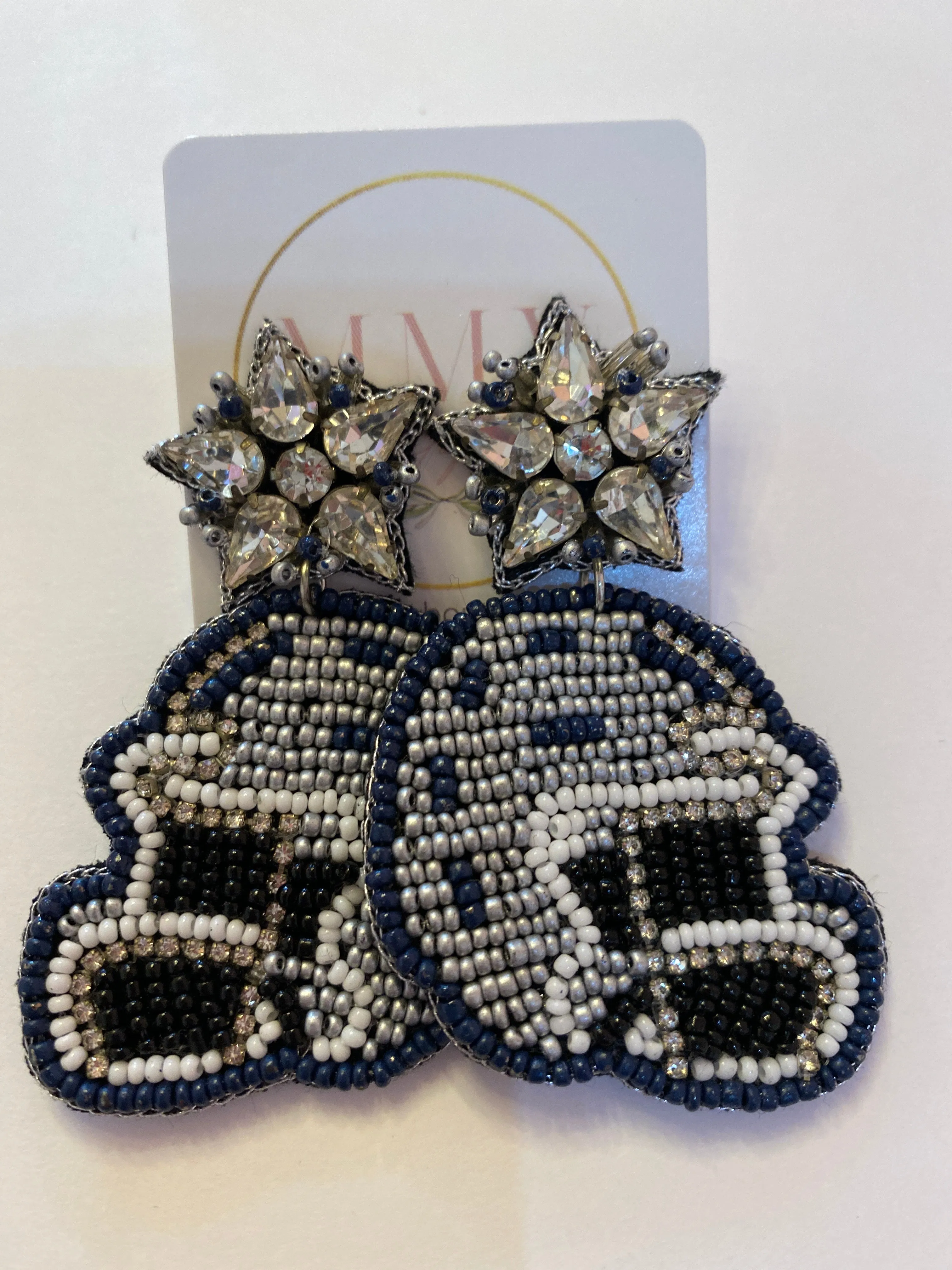 Helmet Earrings