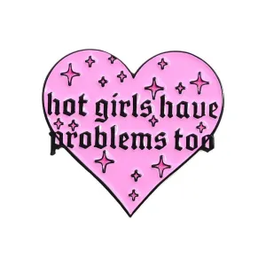 Hot Girls’ Brooch Enamel Pin