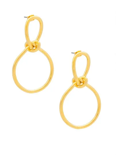 Infinity Knotted Drop Earring