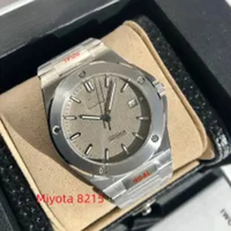 INGENIEUR FAMILY IW328903 AAA  3A  Quality Watches 40Mm Men Automatic Mechanical Miyota 8215 or 2813 Movement with Gift Box Sapphire Crystal Watch A01