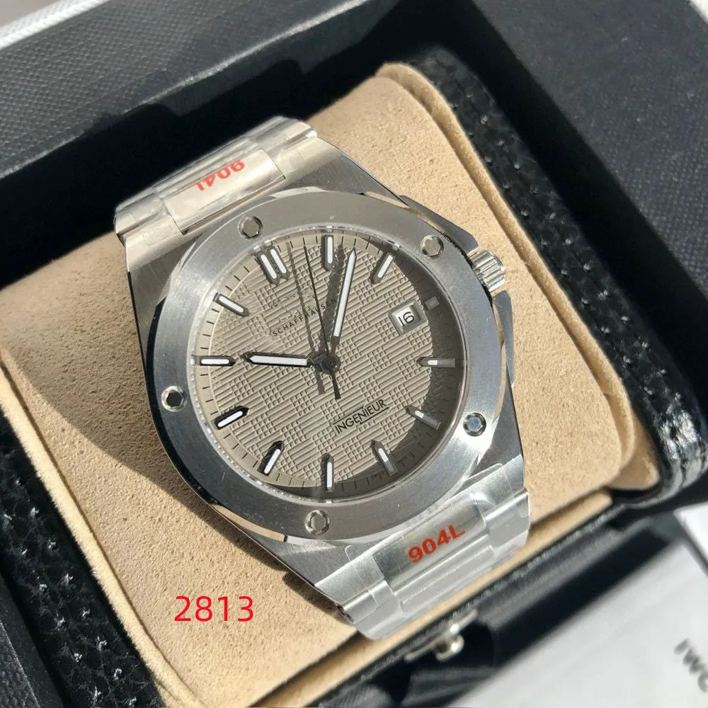 INGENIEUR FAMILY IW328903 AAA  3A  Quality Watches 40Mm Men Automatic Mechanical Miyota 8215 or 2813 Movement with Gift Box Sapphire Crystal Watch A01